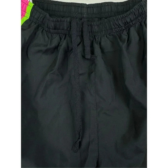 Nike Dri-Fit Tempo Running Shorts XS Black Pink Green 3” Brief Liner Lightweight - Picture 5 of 8